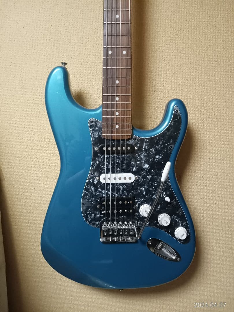 ☆MG4☆新品弦交換済☆美品☆BÙSKER'S ストラト ブルーM SSH☆