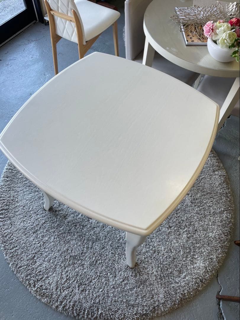 Francfranc キャーロ　テーブル　ホワイト