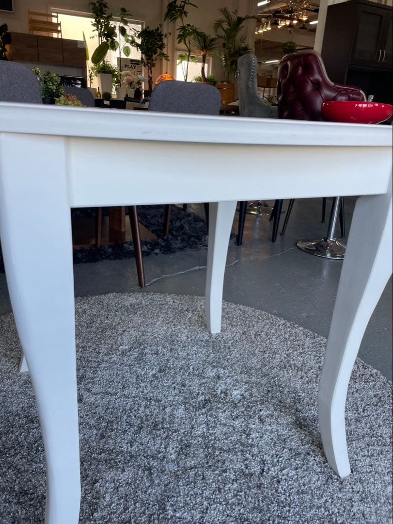 Francfranc キャーロ　テーブル　ホワイト