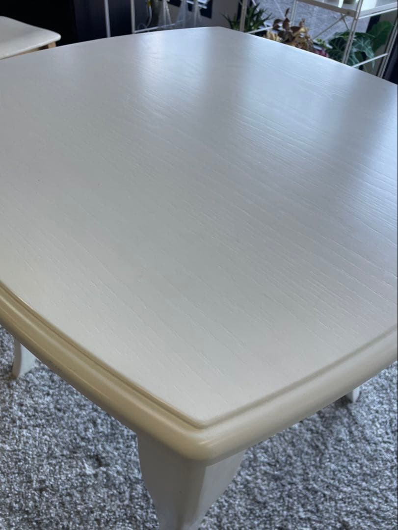 Francfranc キャーロ　テーブル　ホワイト