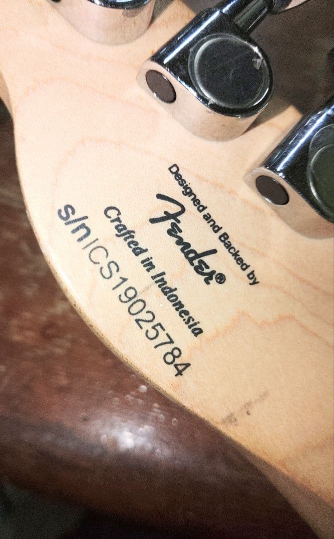 AoRin Tune ビンテージ配線材で良音　Squier テレキャスター