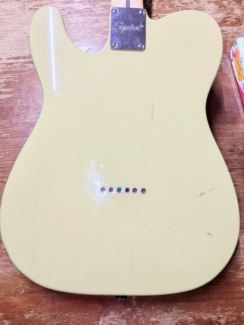 AoRin Tune ビンテージ配線材で良音　Squier テレキャスター