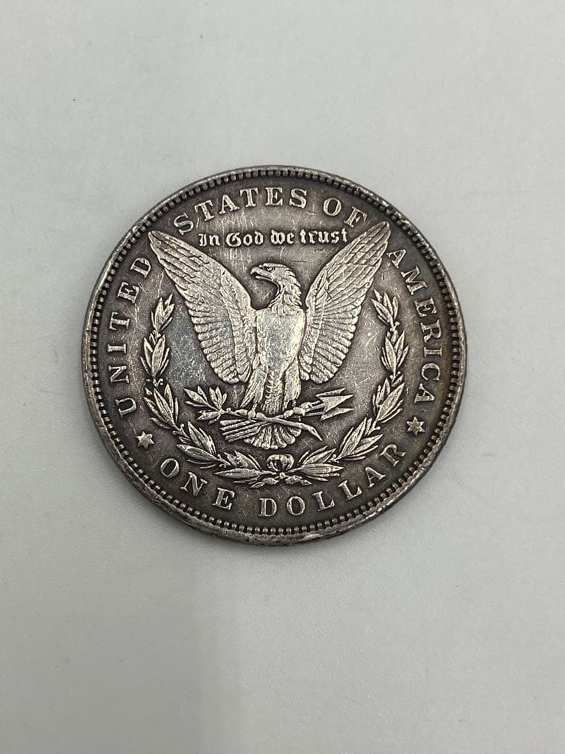アメリカ　モルガン　1897年　1ドル銀貨　26.7g イーグル銀貨