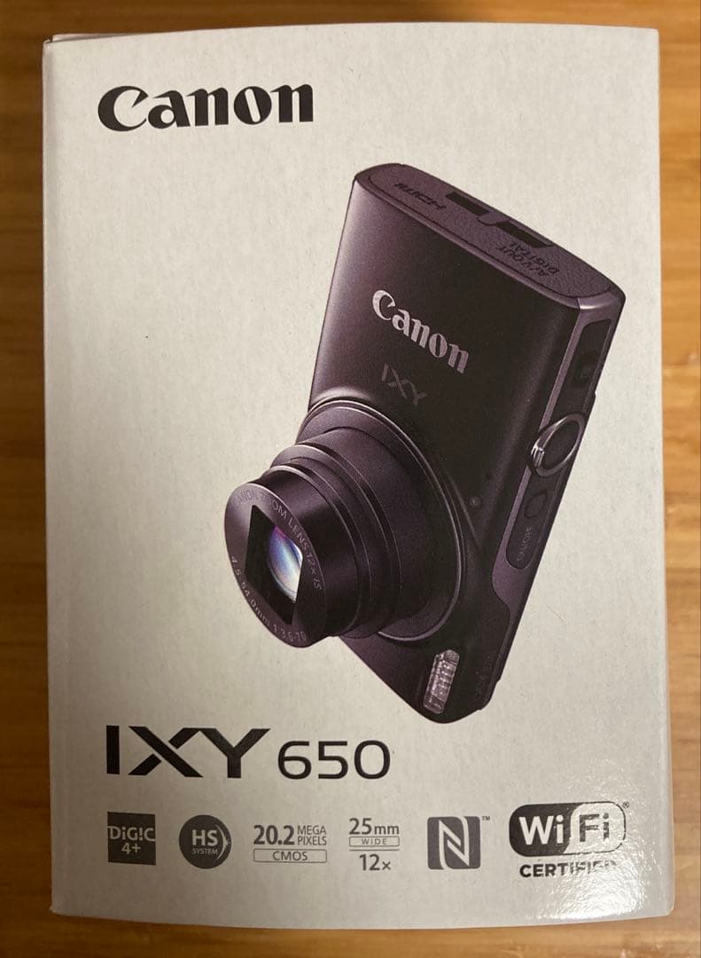 期間限定値下げ【新品未開封】CanonデジタルカメラIXY650 保証書未記入