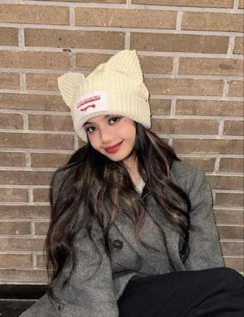 Charles Jeffrey LOVERBOY ニット帽 ホワイト【男女兼用】