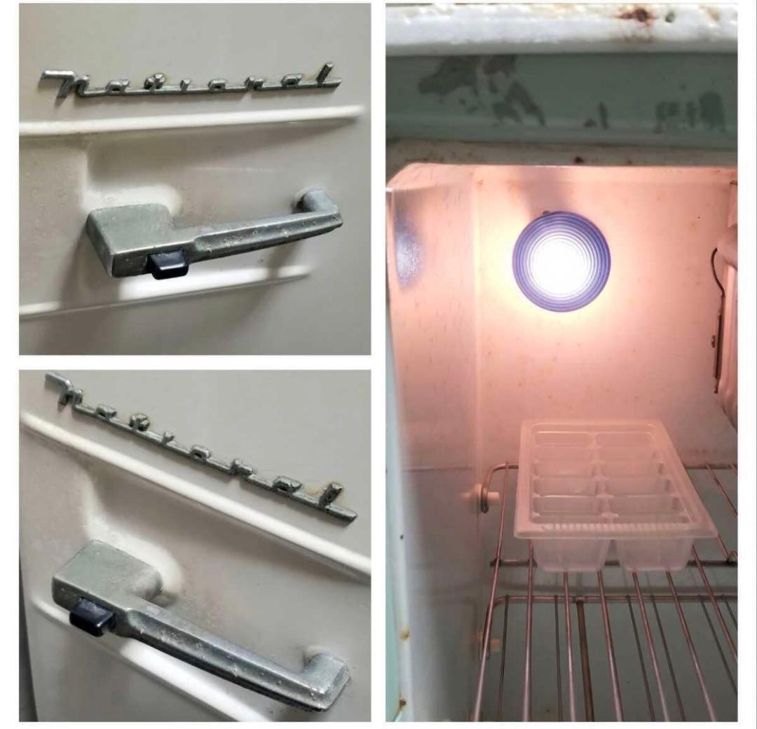 レア 可動品 National 冷蔵庫 昭和 レトロ ビンテージ アンティーク