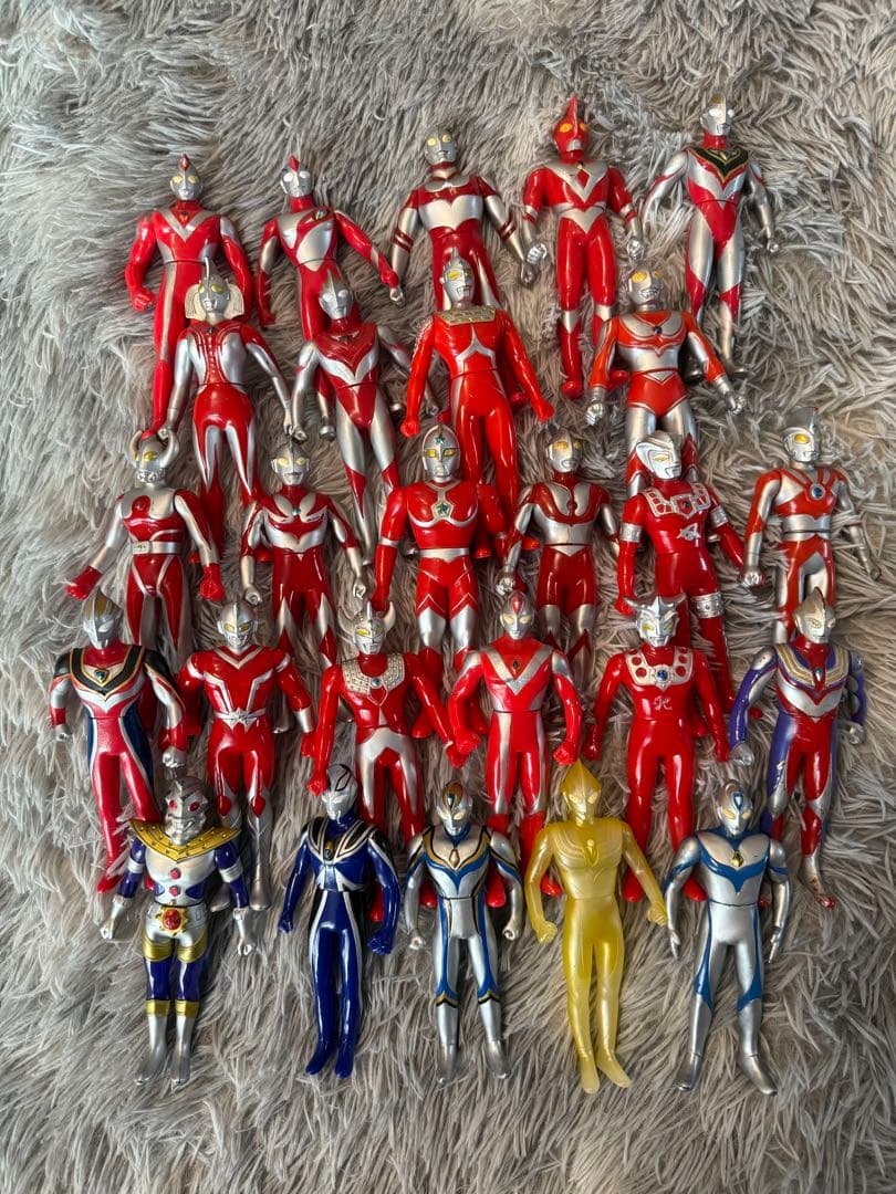 【まとめ売り】ウルトラマンソフビ 25体
