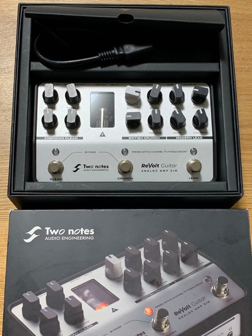 TWO NOTES ReVolt Guitar アンプシミュレーター 真空管