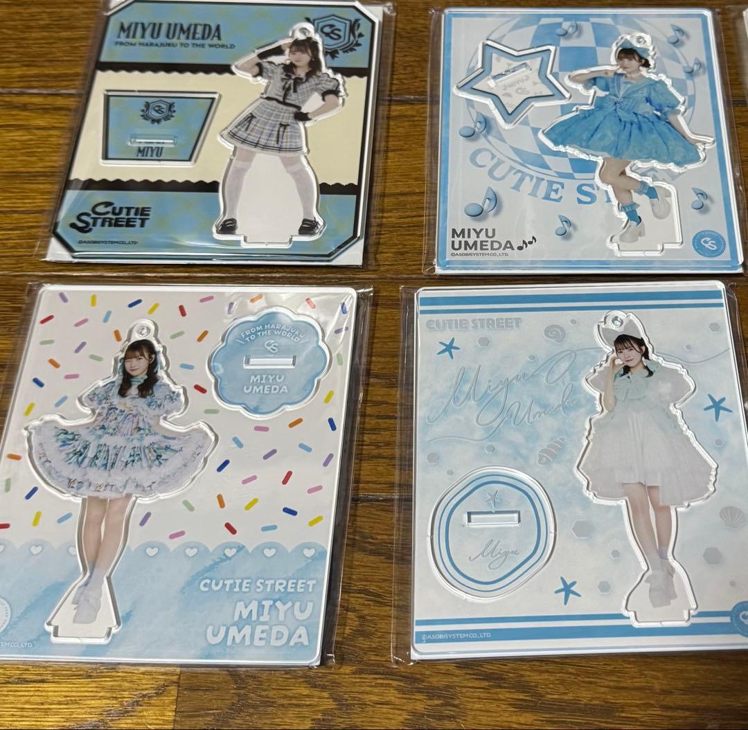 梅田みゆアクリルスタンド 13点セット