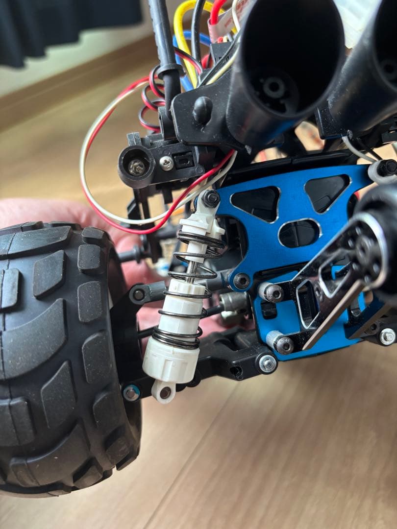 タミヤ コミカルグラスホッパー未走行　ヘックスビス使用オプション多数　電飾あり