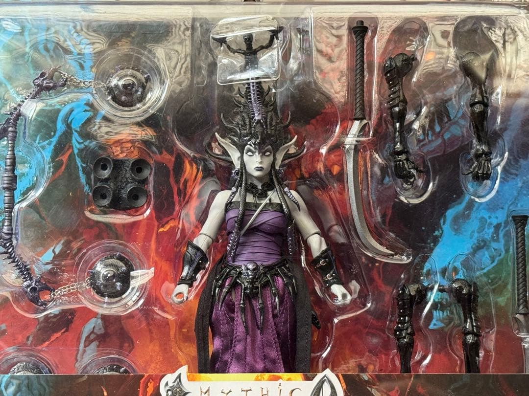 頭部交換！ Mythic Legions Illythia マーベル フィギュア