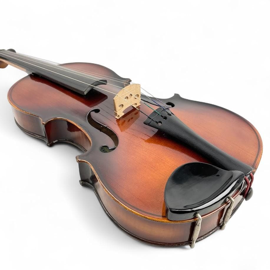 極美品●鈴木バイオリン● No.19 4/4 1960-70年製 青ラベル 極虎