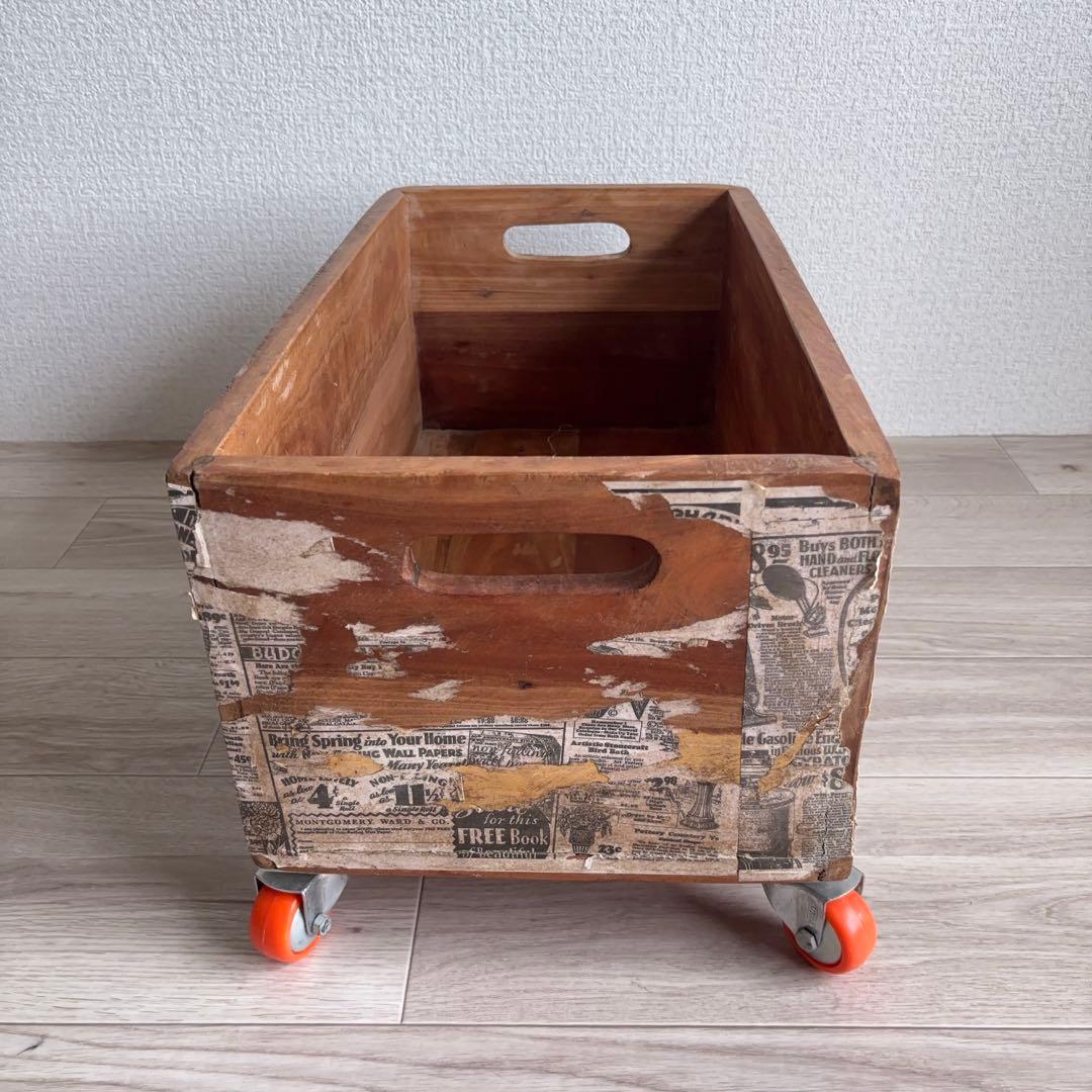 ジャーナルスタンダードファニチャー トイボックス 木箱 ドリュー