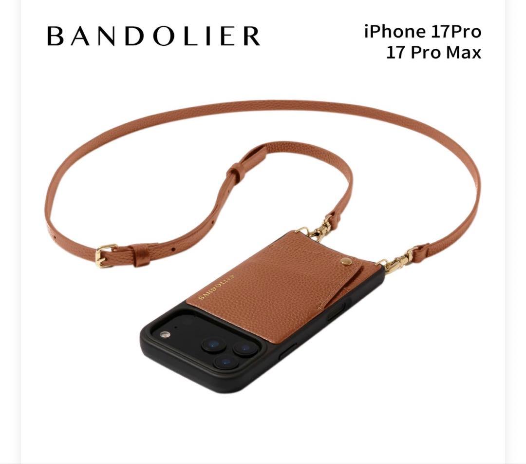 BANDOLIER バンドリヤー iPhone17pro ケース ショルダー