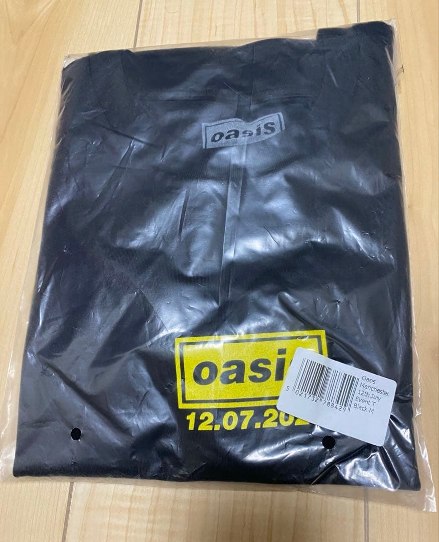 【新品】oasis Tシャツ 7/12 マンチェスター限定 adidas M