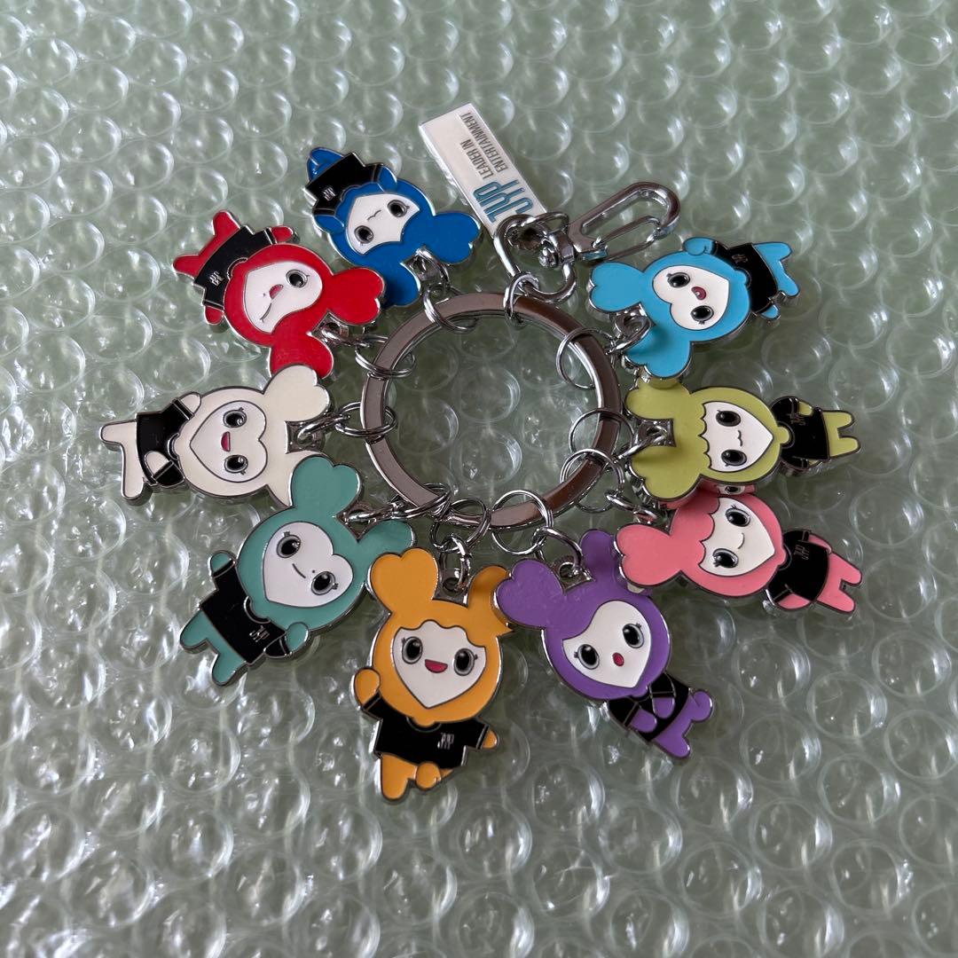 TWICE ラブリー キーホルダー チャーム セット売り JYPPOPUP