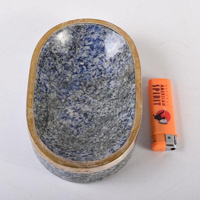 パワーストーン　ソーダライト　PRATA833刻印　銀装飾　水盤　V　R8529