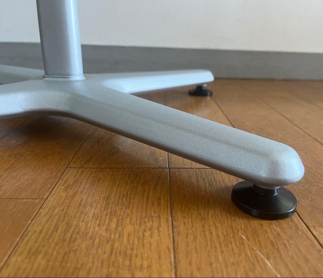 オカムラ Alt Cafeサイドテーブル　シンプルモダン ミニデスク　美品　白