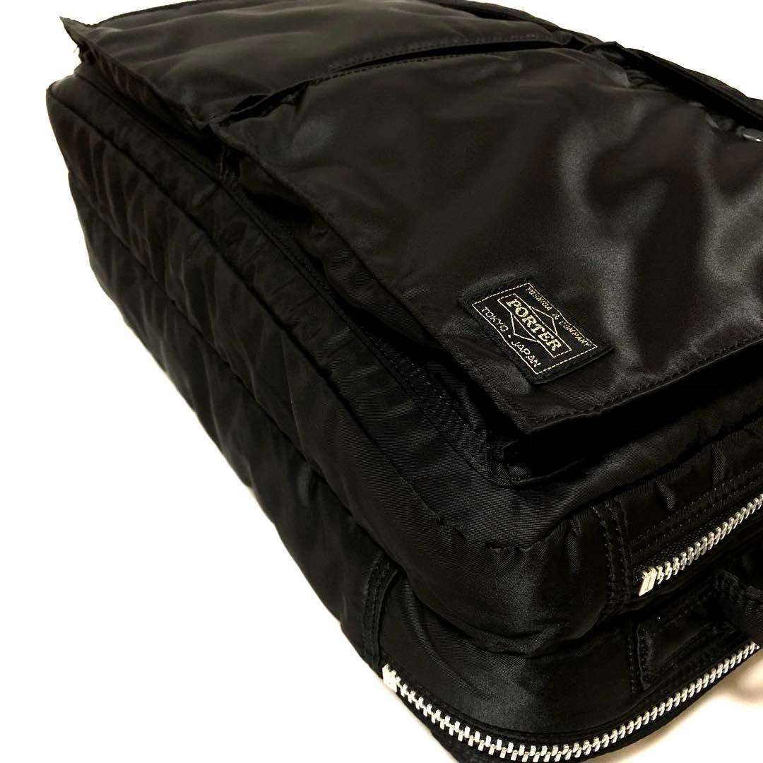 未使用級✨ポータータンカー ビジネスバッグ3way 2層 A4可 黒 吉田カバン