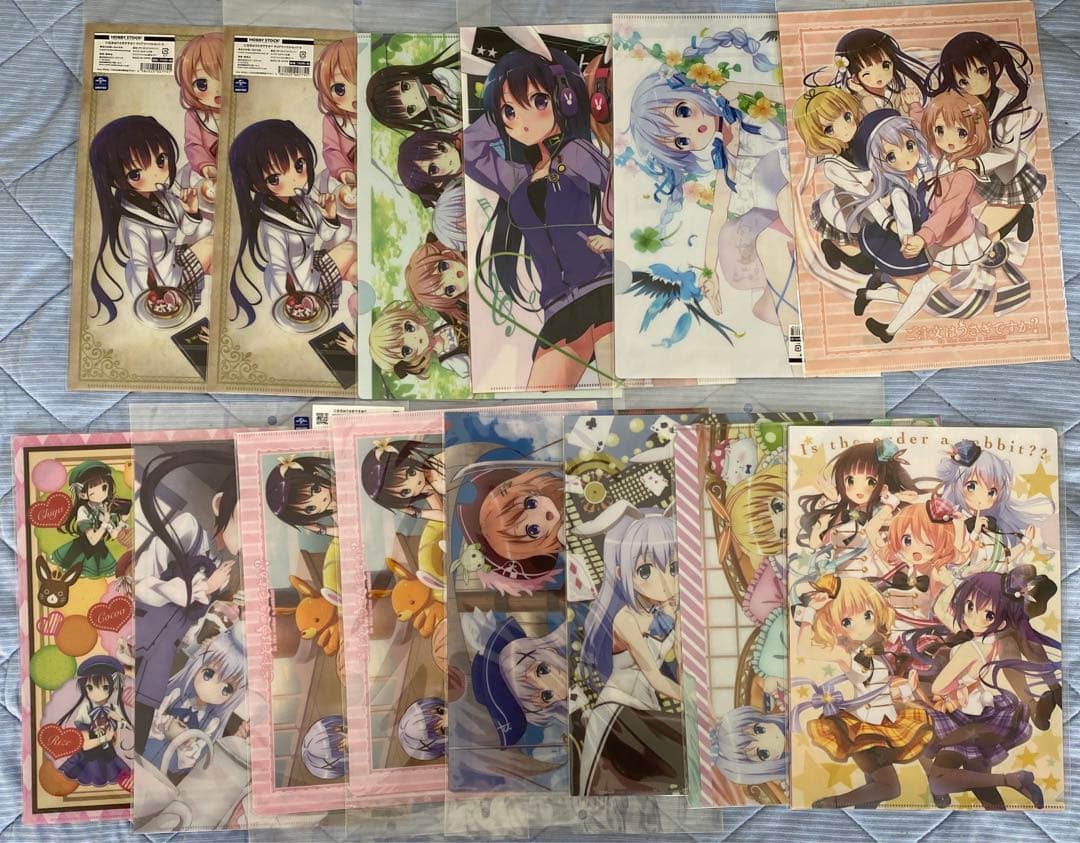 ご注文はうさぎですか　ごちうさ　クリアファイル　大量　グッズ　芳文　くじ　セット