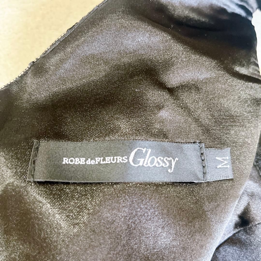 美品✨ロールブドフルール◇サイドスリット ロングドレス キャバ ラウンジ ナイト