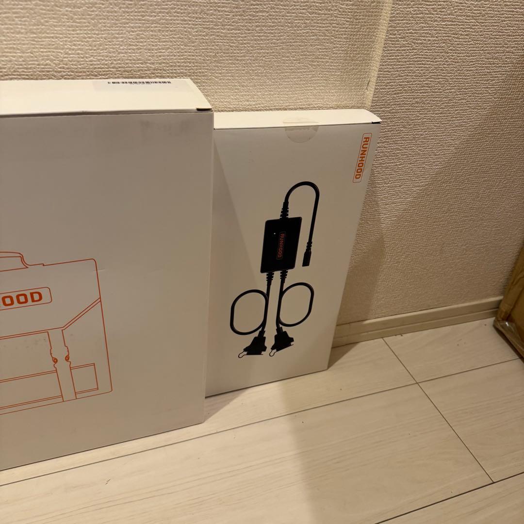 RUNHOOD ランフッド　バッテリー交換式 ポータブル電源 災害グッズ