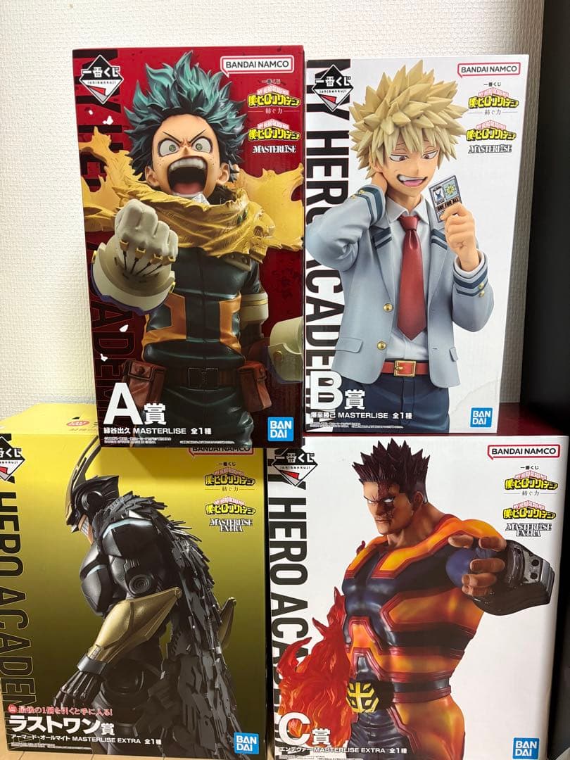 一番くじ　僕のヒーローアカデミア　紡ぐ力　フィギュアまとめ　新品未開封