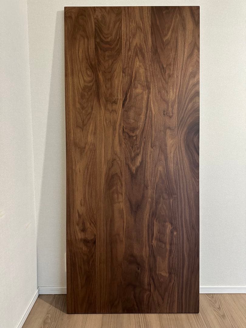 ウォールナット天板 無垢材 幅1600mm 奥行700mm 厚さ30mm