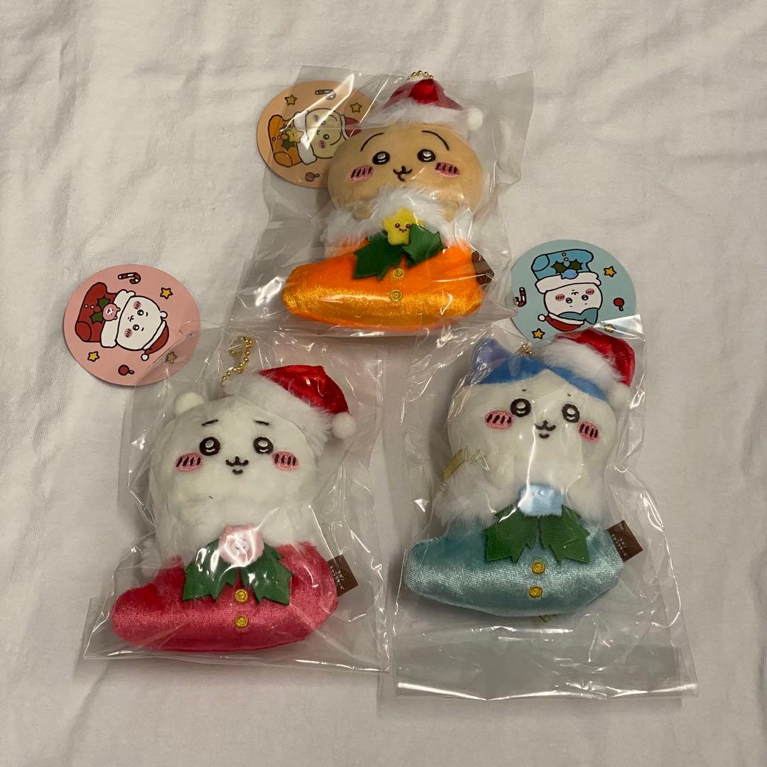 【ナガノマーケット】ちいかわ オーナメントにもなるマスコット ちいハチうさ