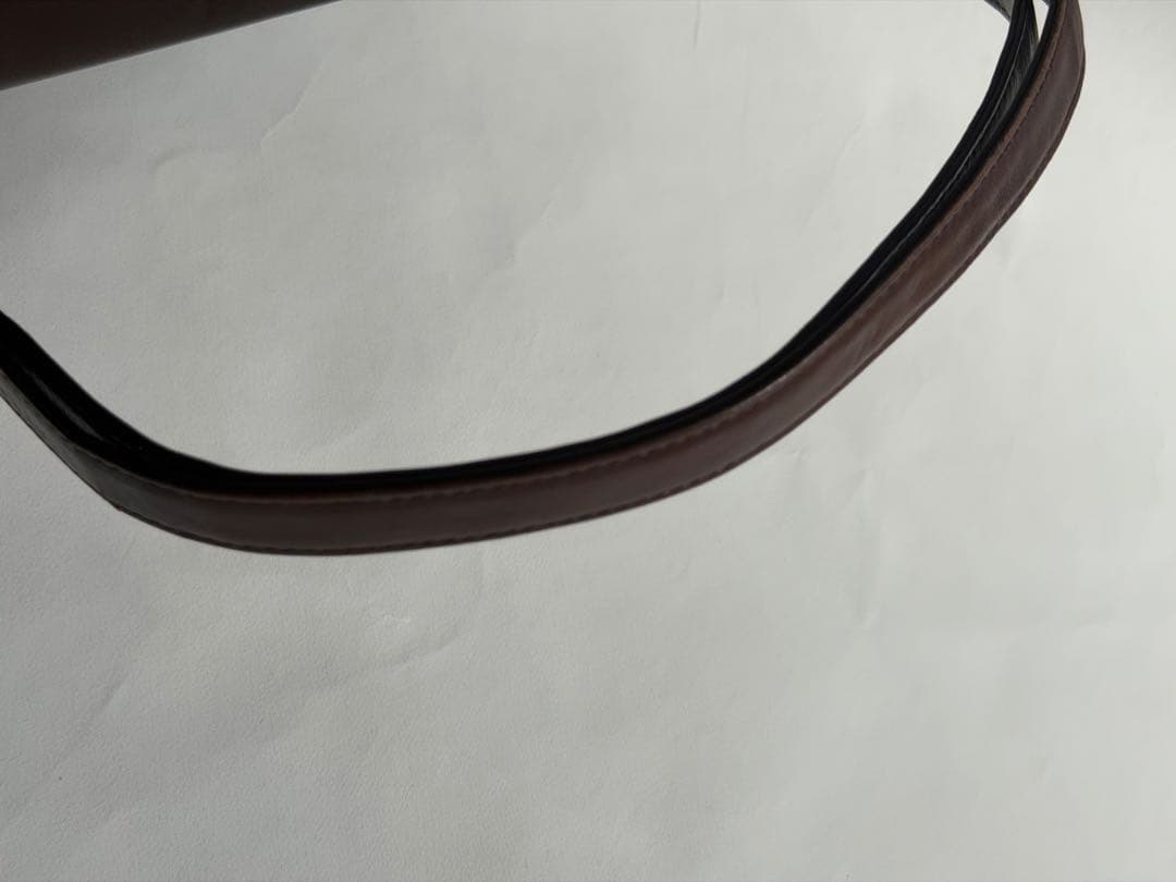 GUCCI ショルダー レザー ブラウン ヴィンテージ