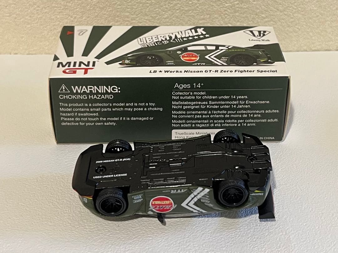 MINIGT LBWK 日産 GT-R 零式 ゼロファイター リバティーウォーク