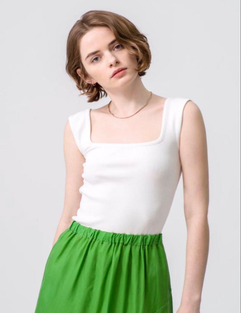 Ron Herman ベアリブタンクトップ ブラック　S