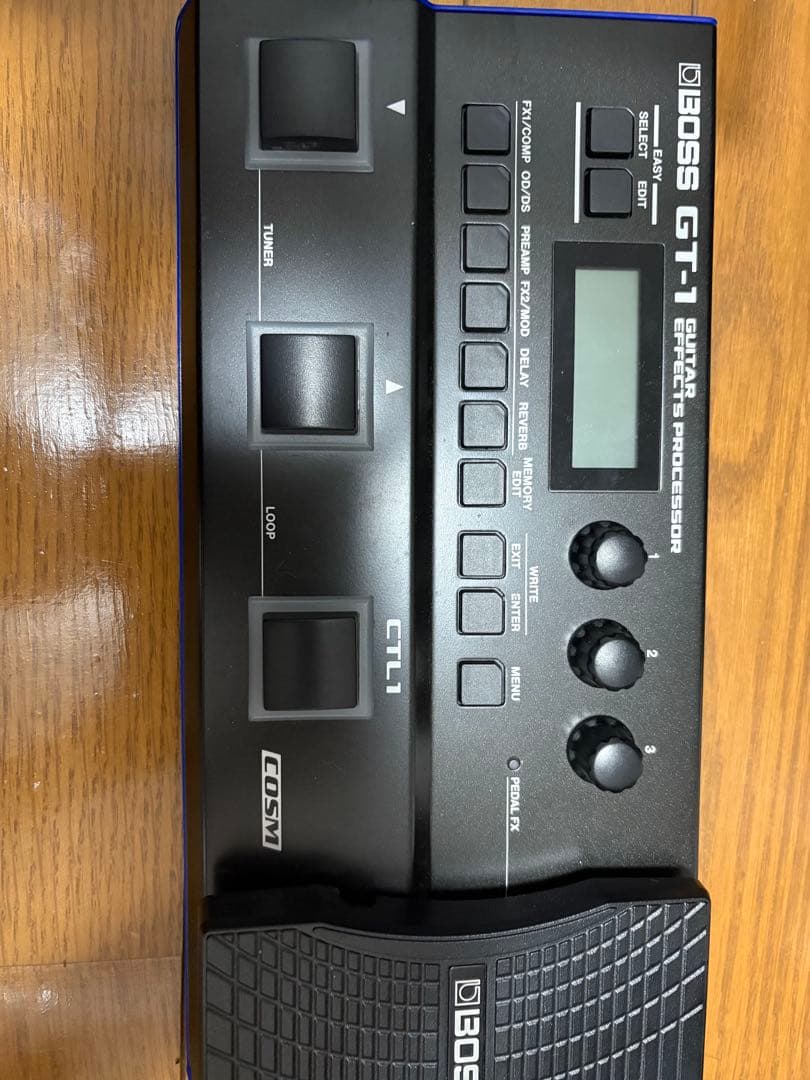 BOSS GT-1 ギターエフェクター ケーブル5m×2本