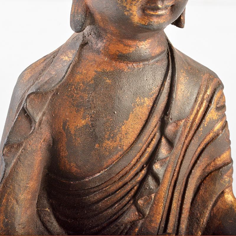 仏教美術　古銅鍍金　チベット仏　仏像　置物　M　R5823