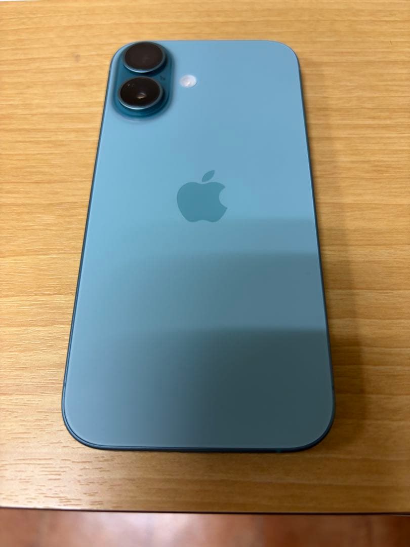 【アン】iPhone16 128GB ティール【国内simフリー版】