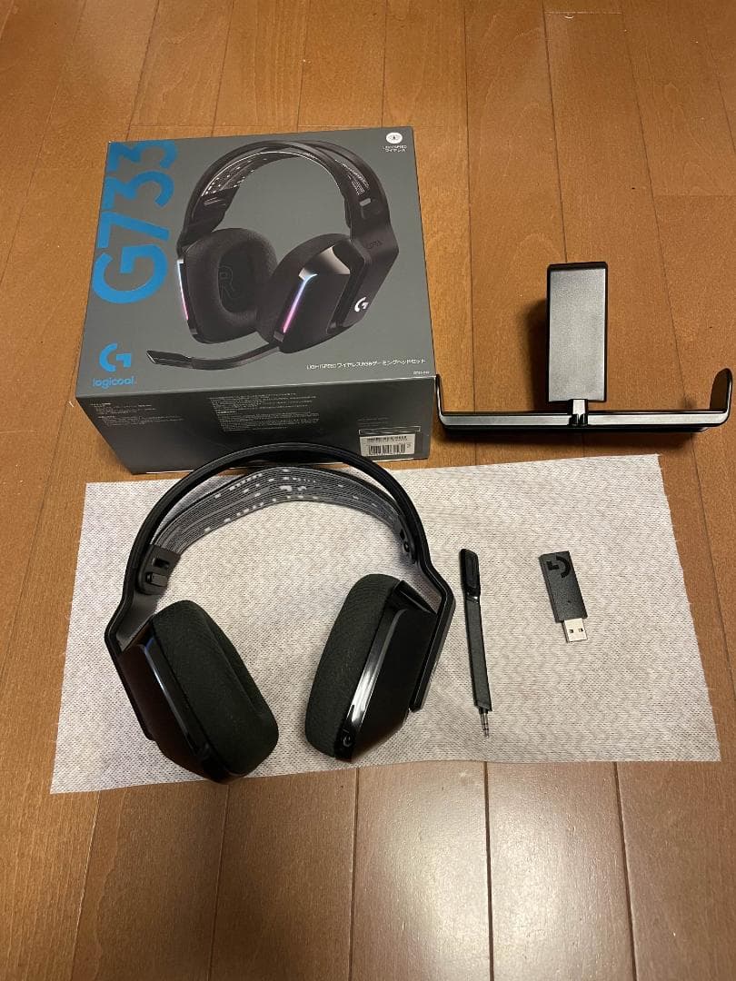 Logitech G733-BKr ワイヤレスヘッドセット