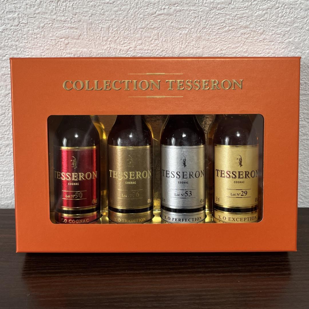 テセロン 50ml 4本セット TESSERON コニャック ブランデー