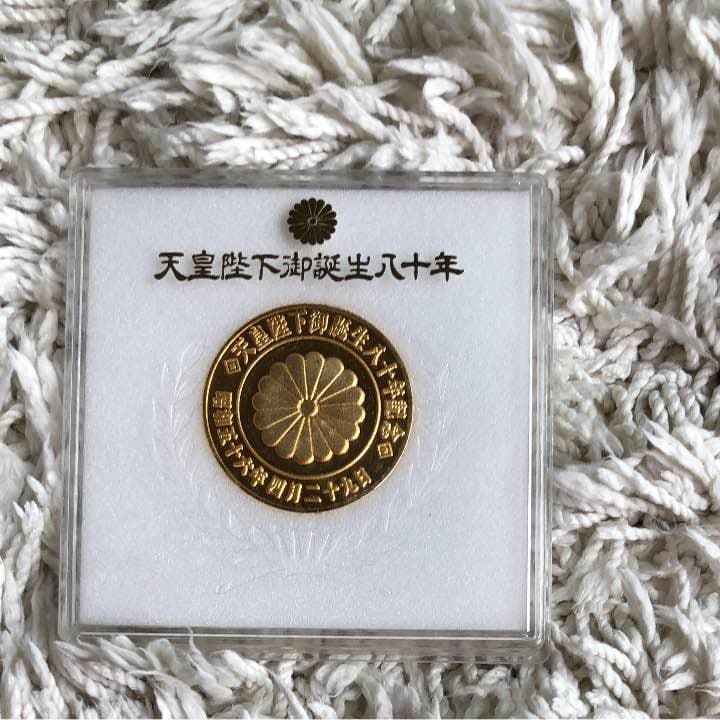 昭和天皇陛下八十周年記念硬貨