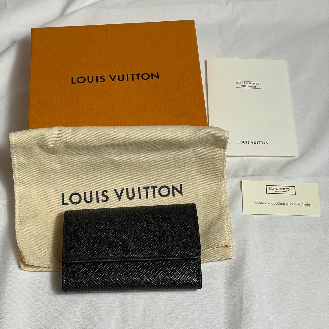 ⭐️美品　LOUIS VUITTON タイガブラック6連キーケース