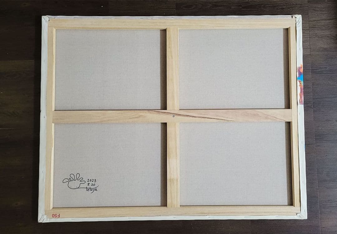 ★鈴木哲也★F50(1167×910mm)アクリル原画★送料無料#0072