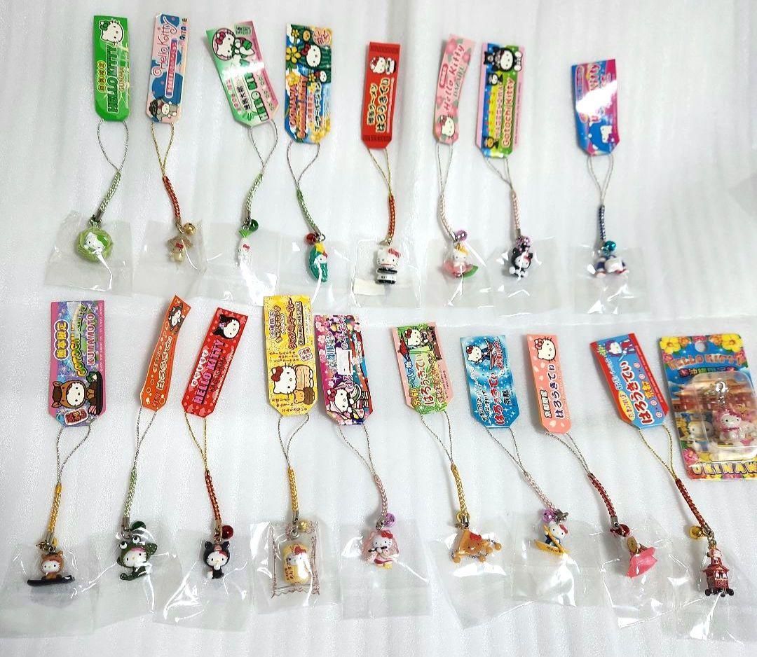 ご当地ハローキティ 根付けストラップ 81点セット