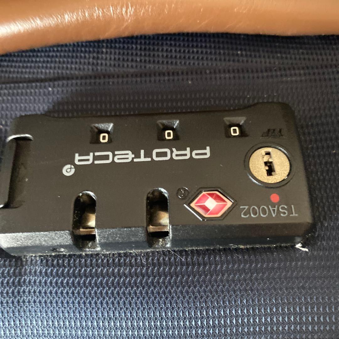 ▲鍵なし 色:ネイビー[プロテカ] スーツケース ロッカーサイズ ▲鍵なし