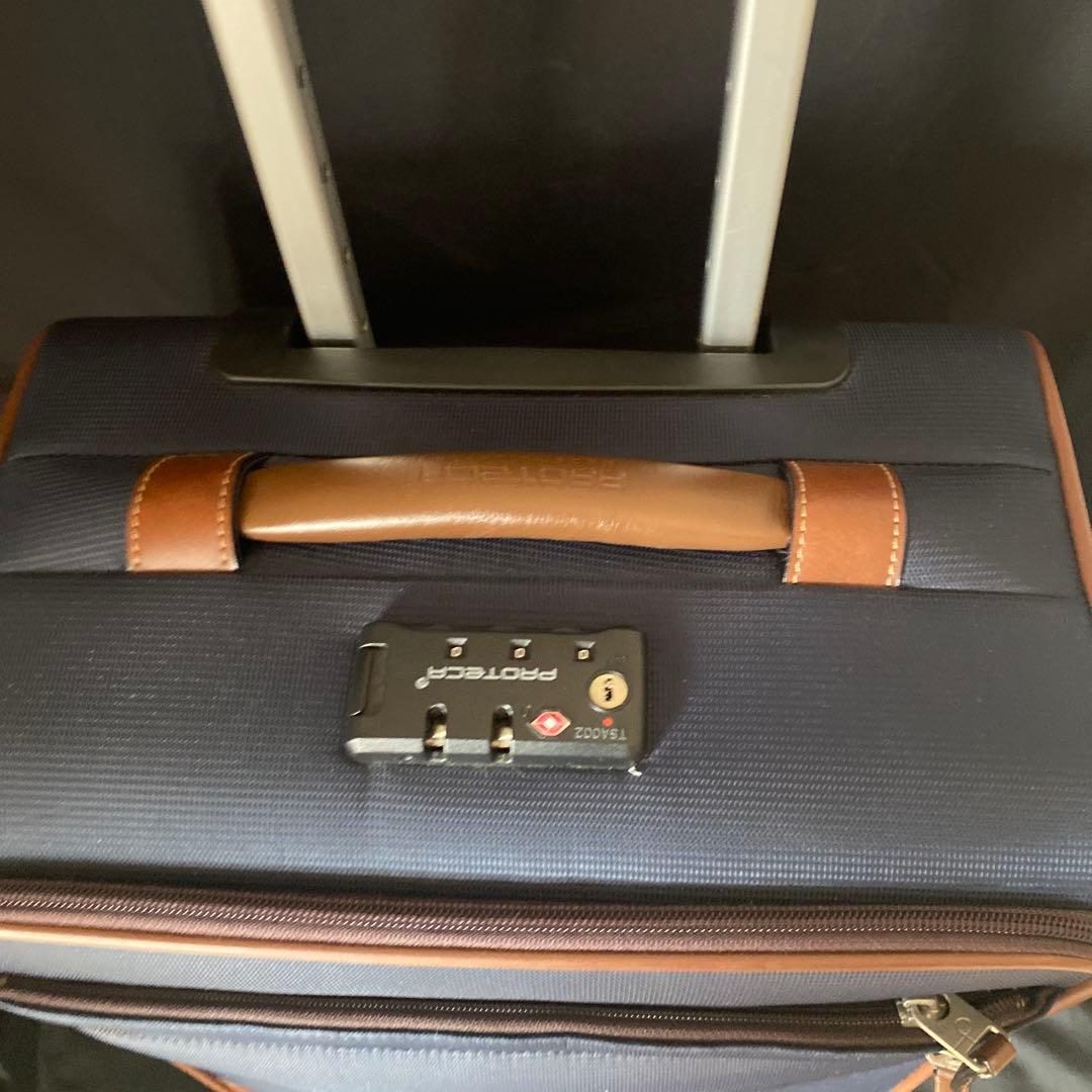 ▲鍵なし 色:ネイビー[プロテカ] スーツケース ロッカーサイズ ▲鍵なし