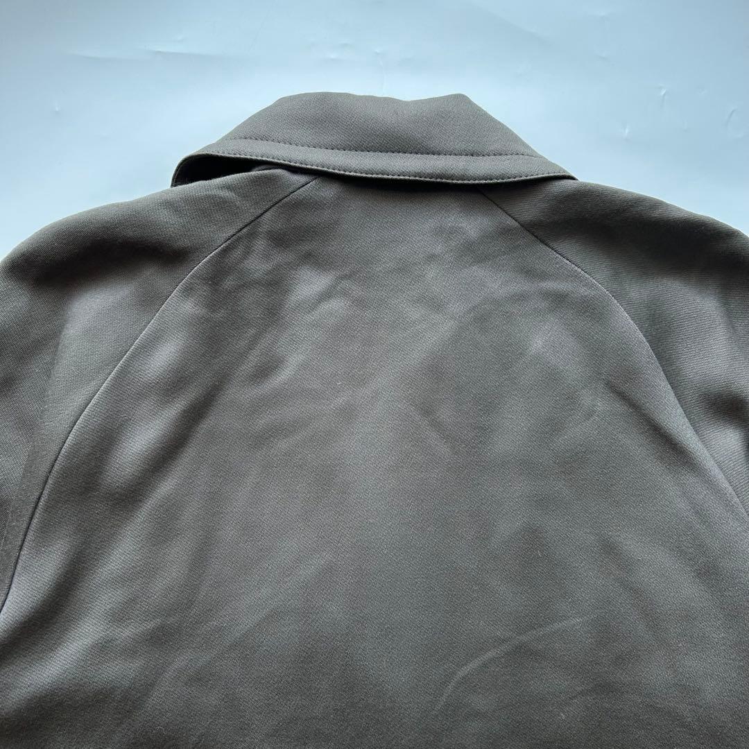 バレンシアガ　チェスターコート　ヴィンテージ　金ボタン　ロング　グレー　①