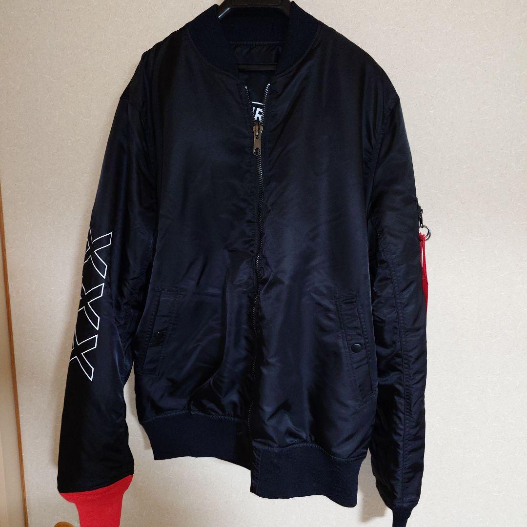 L'Arc〜en〜Ciel フライトジャケット MA-1 Sサイズ HYDE