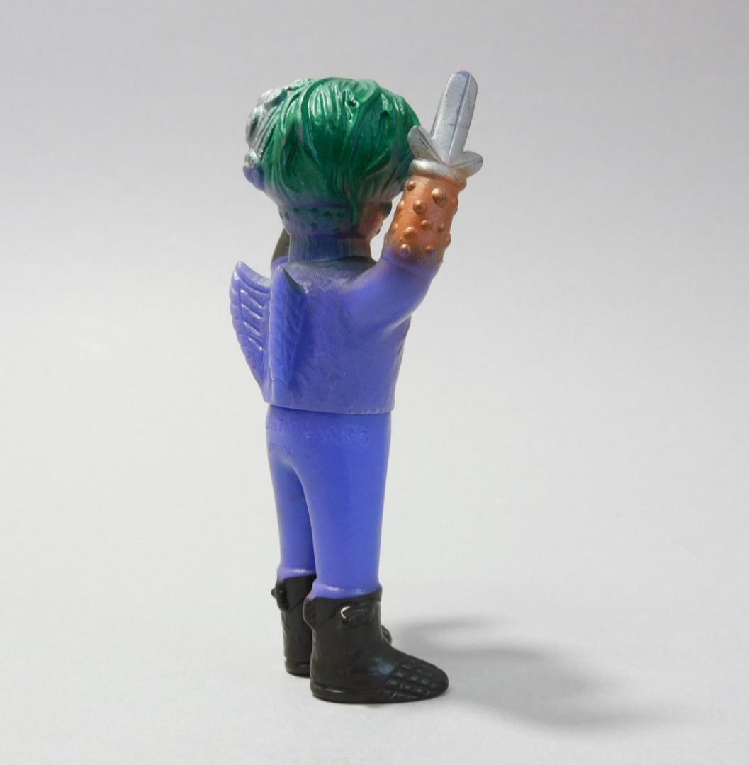 当時物 中嶋製作所 アストロミュー5 デビルバドー ソフビ 人形 レトロ