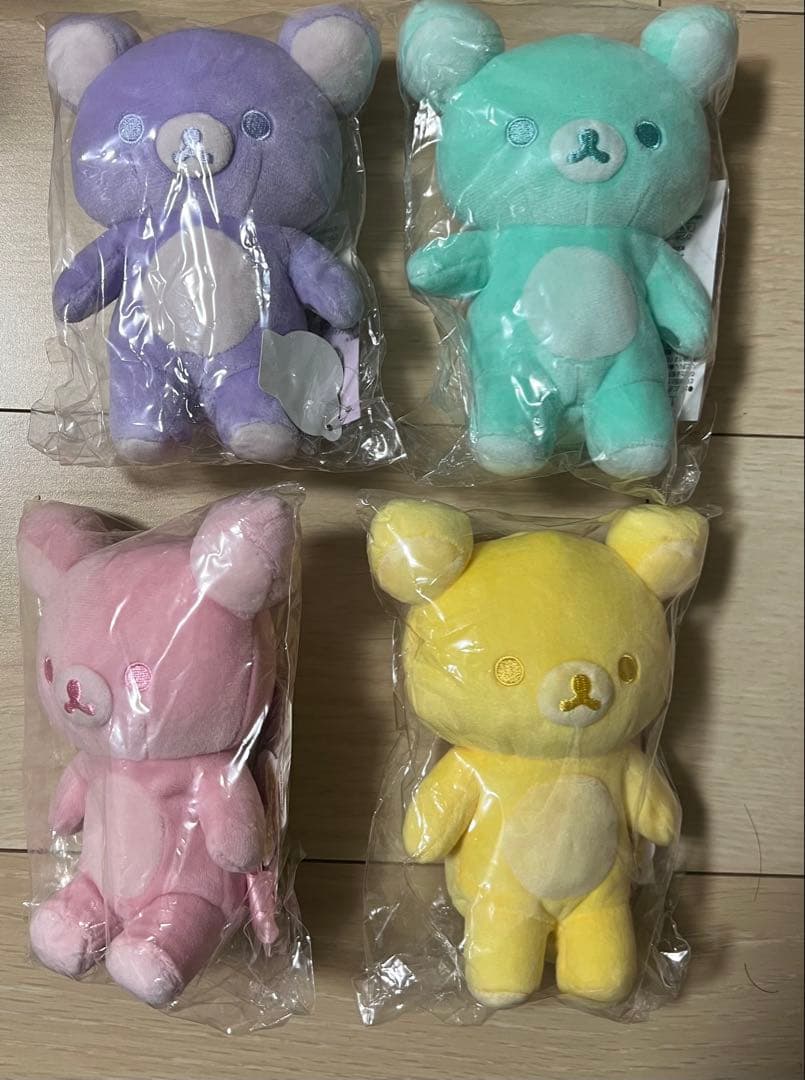 リラックマ 20Colors ぬいぐるみ　〜４Seasons 〜4種セット