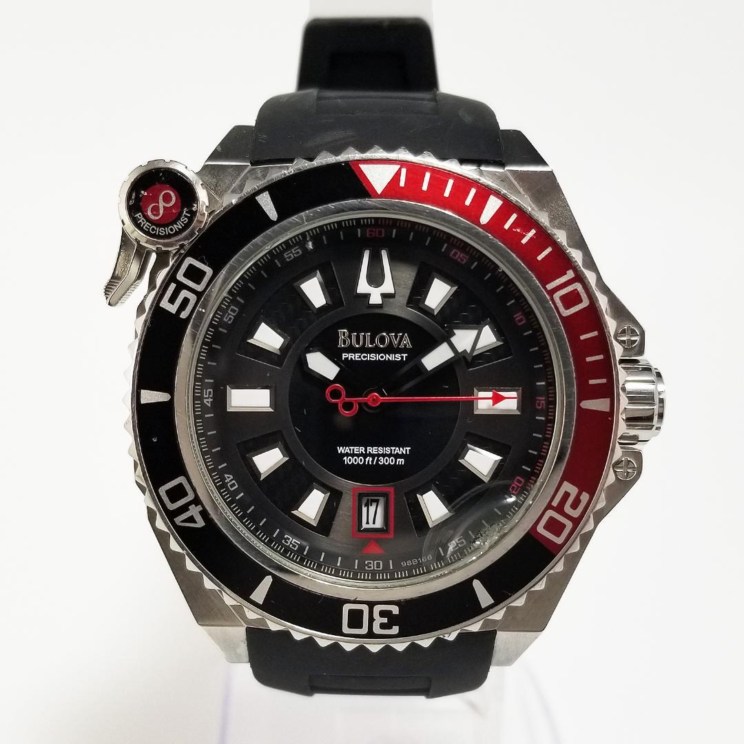 BULOVA ブローバ プレシジョニスト ブラック文字盤 C860983 稼働