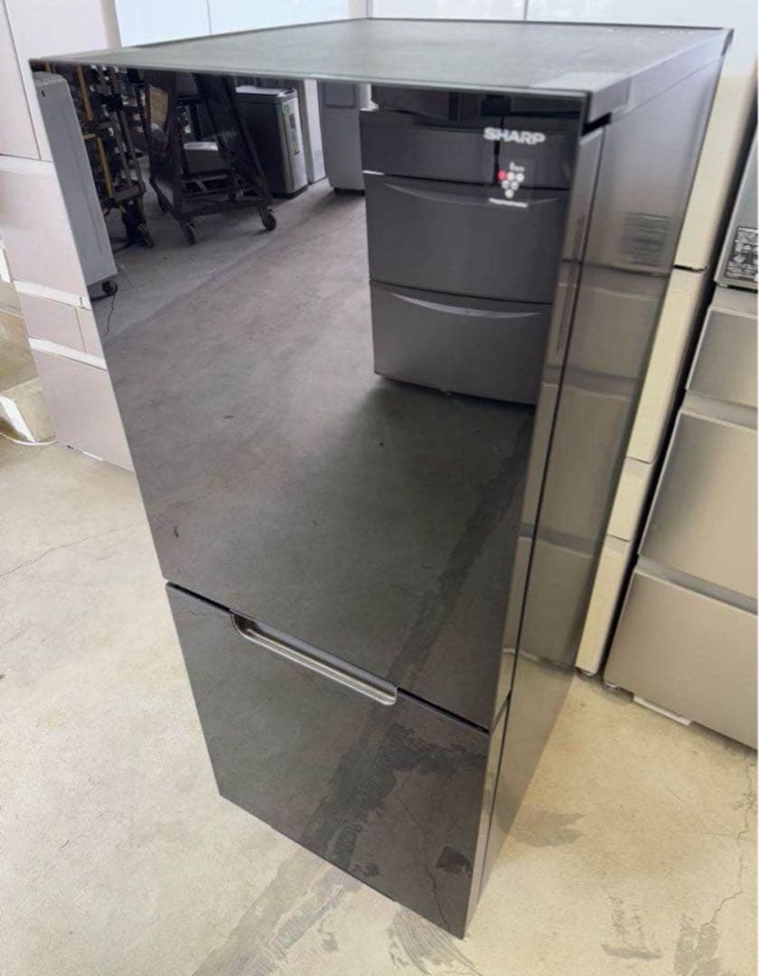 【高年式】 2024年式 152L SHARP 冷蔵庫 SJ-GD15P-B
