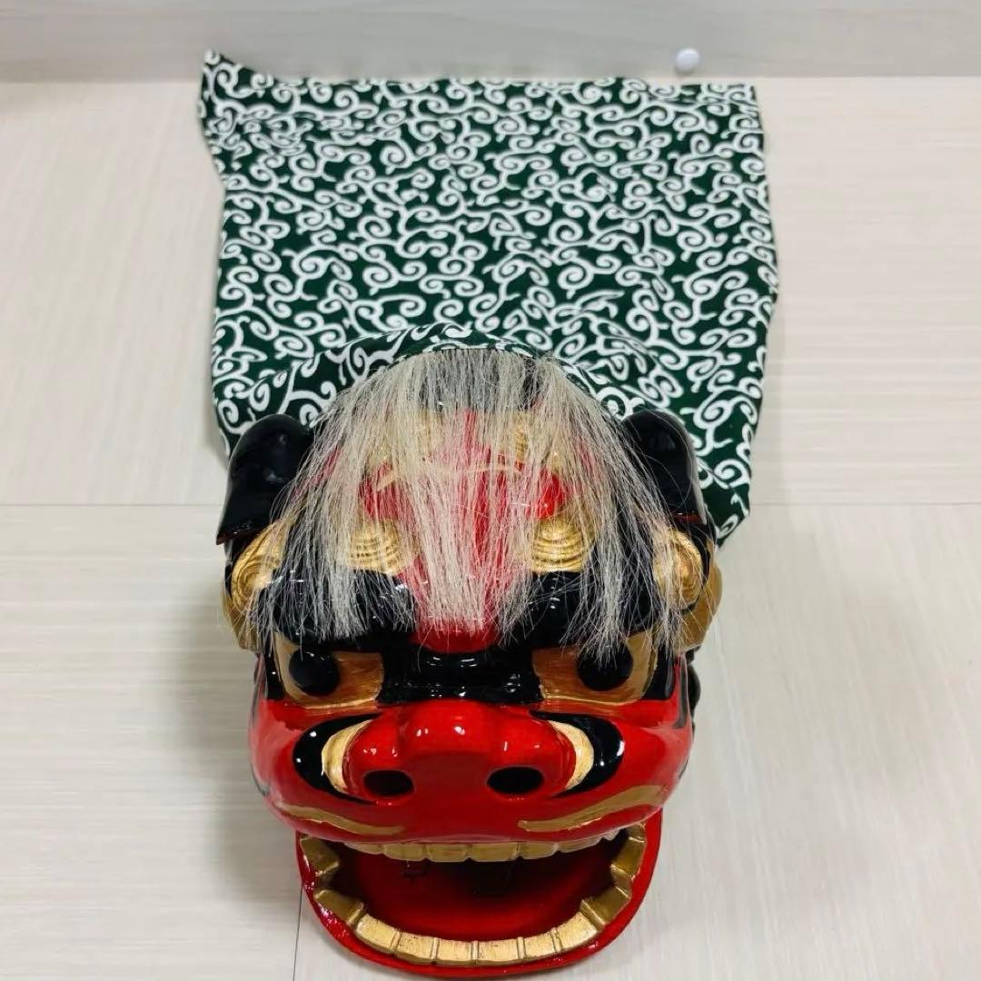 獅子頭　Japanese lion head縁起物
